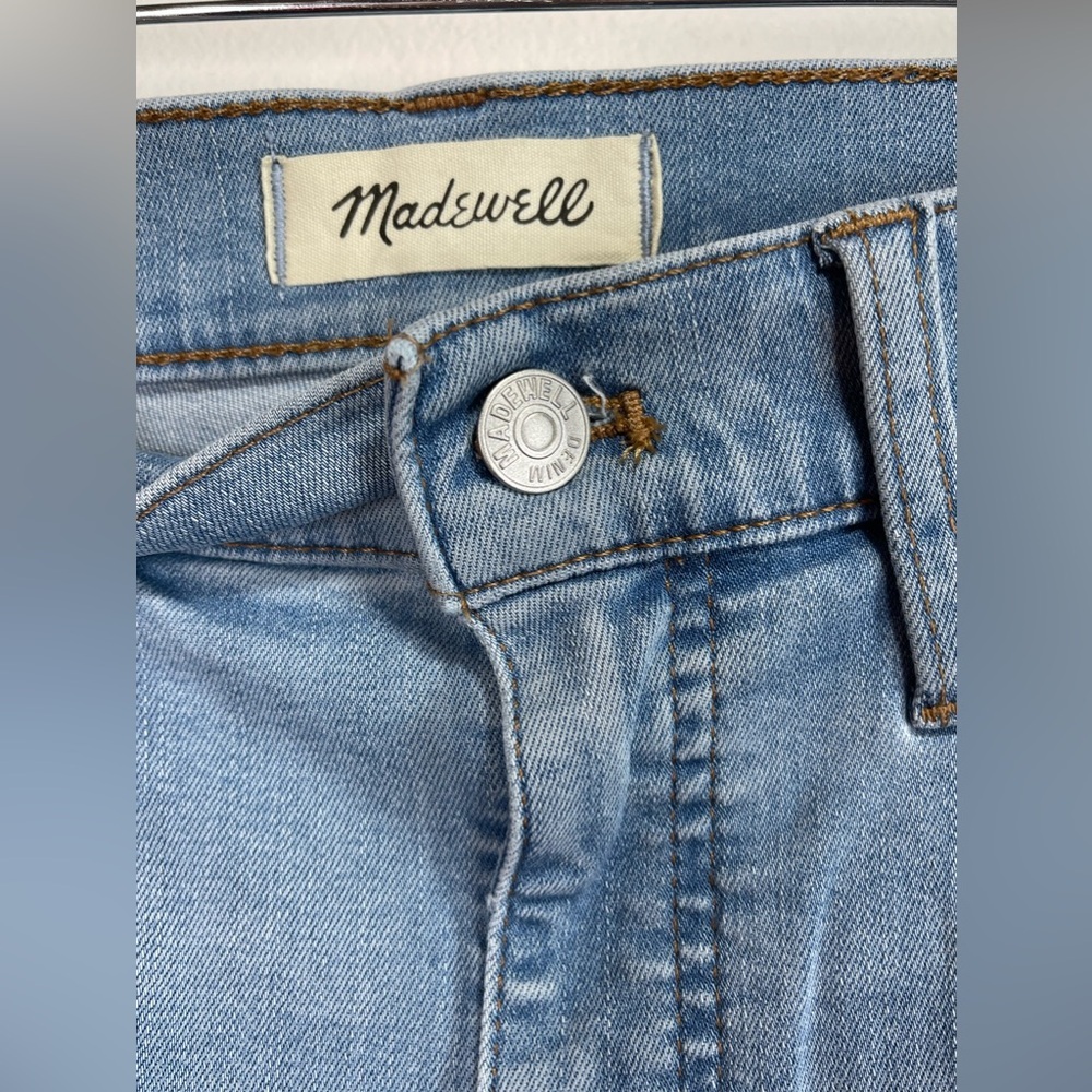 NWT Madewell  Jeans Women's Size 29 High-Rise‎ Skinny Crop in Charlemont Wash - Picture 11 of 16